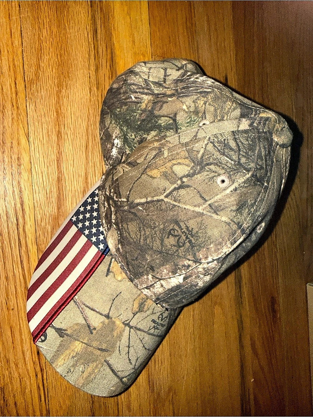 Realtree Camo American Flag Hat
